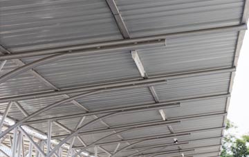 installing Healey Cote metal roofing